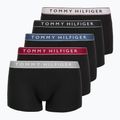 Boxers Tommy Hilfiger Trunk WB 5 pairs pale pnk/antique slvr/ruby jewel/aegean sea/blk