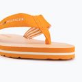 Women's flip-flops Tommy Hilfiger Ithaca Stripe Summer orange hype 7