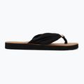 Women's flip-flops Tommy Hilfiger Footbed Summer Sandal Leather black 2