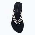 Women's flip-flops Tommy Hilfiger Stripe Summer space blue 5