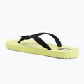 Women's flip-flops Tommy Jeans Logo Summer lime essence/black 3