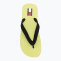 Women's flip-flops Tommy Jeans Logo Summer lime essence/black 5