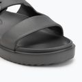 Women's slides Tommy Hilfiger Double Strap Sandal Pearl dark grey pearlized 7
