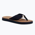 Women's flip-flops Tommy Hilfiger Footbed Summer Sandal Leather space blue