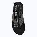 Men's flip-flops Tommy Hilfiger Chambray Beach Sandal black 5