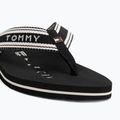 Women's flip-flops Tommy Hilfiger Webbing Summer Sandal black 7