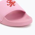 Women's slides Tommy Hilfiger Script Pool rose petal 7