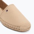 Women's shoes Tommy Hilfiger Flag Canvas clayed pebble 7