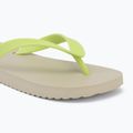 Women's flip-flops Tommy Jeans Logo Summer white clay/lime essence 7