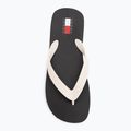 Women's flip-flops Tommy Jeans Logo Summer black/ecru 5