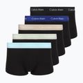 Boxers Calvin Klein LV00NB4412 Low Rise Trunk 5 pairs black w plume wb/black w misty sage wb