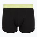Men's boxers Calvin Klein 0000U2662G Trunk 3 pairs black w green bloom wb/black w da 2