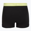Men's boxers Calvin Klein 0000U2662G Trunk 3 pairs black w green bloom wb/black w da 3
