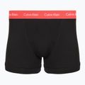 Men's boxers Calvin Klein 0000U2662G Trunk 3 pairs black w green bloom wb/black w da 3