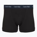 Men's boxers Calvin Klein 0000U2662G Trunk 3 pairs black w green bloom wb/black w da 4