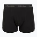 Men's boxers Calvin Klein 0000U2662G Trunk 3 pairs black bodies and wbs with driftwood 5