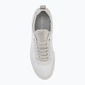 Men's shoes Calvin Klein YM0YM01414 Retro Runner Sock Laceup Mix mat bright white/light grey 5