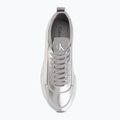 Women's shoes Calvin Klein HW0HW03287 Retro Runner Metallic silver 5