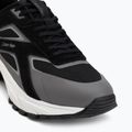 Men's shoes Calvin Klein HM0HM02220 Hike Runner Stripe Mix Nylon Suede black/granite road 7