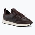 Women's shoes Calvin Klein HW0HW03118 Retro Runner Sock PANL Leather Neo bordeaux