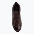Women's shoes Calvin Klein HW0HW03118 Retro Runner Sock PANL Leather Neo bordeaux 5