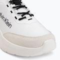Women's shoes Calvin Klein HW0HW03293 Light Eva Run Essential LAC Nylon Suede bright white/black 7