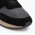 Men's shoes Calvin Klein HM0HM02212 Retro Runner Bans Leather Suede black/iron gate/amber gold 7