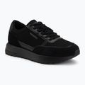 Men's shoes Calvin Klein HM0HM02215 City Runner Laceup Nylon Recycled Suede triple black