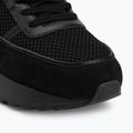 Men's shoes Calvin Klein HM0HM02215 City Runner Laceup Nylon Recycled Suede triple black 7