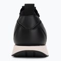 Women's shoes Calvin Klein HW0HW03118 Retro Runner Sock PANL Leather Neo black/crystal grey 6