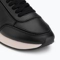 Women's shoes Calvin Klein HW0HW03118 Retro Runner Sock PANL Leather Neo black/crystal grey 7