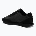 Men's shoes Calvin Klein HM0HM02212 Retro Runner Bans Leather Suede triple black/adrenaline rush 3