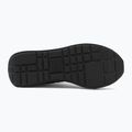 Men's shoes Calvin Klein HM0HM02212 Retro Runner Bans Leather Suede triple black/adrenaline rush 4