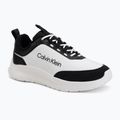 Men's shoes Calvin Klein HM0HM02342 Light Eva Runn Essential Laceup Nylon Suede black/bright white