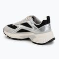 Women's shoes Calvin Klein HW0HW03140 Hike Run Stripe Mesh Met black/silver/light grey 3