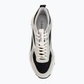 Women's shoes Calvin Klein HW0HW03140 Hike Run Stripe Mesh Met black/silver/light grey 5