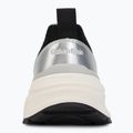 Women's shoes Calvin Klein HW0HW03140 Hike Run Stripe Mesh Met black/silver/light grey 6