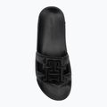 Women's slides Tommy Hilfiger Monogram black 5