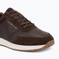 Men's shoes Tommy Hilfiger Runner Suede Mix cocoa tracksuits 7