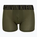 Men's boxers Calvin Klein LV00NB4665 Boxer Brief black/olive night/orange frosting 6