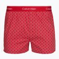 Men's boxers Calvin Klein LV00NB4727 Boxer Slim black/prep emblem goji berry/grisai 2