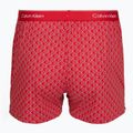 Men's boxers Calvin Klein LV00NB4727 Boxer Slim black/prep emblem goji berry/grisai 3