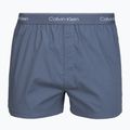 Men's boxers Calvin Klein LV00NB4727 Boxer Slim black/prep emblem goji berry/grisai 5