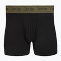 Men's boxers Calvin Klein LV00NB4410 Brief black w/bronze flash wb/black/oliv 3