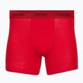 Men's boxers Calvin Klein LV00NB4576 Boxer Brief black/goji berry/black 2