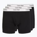 Men's boxers Calvin Klein LV00NB4731 Boxer Brief black w/ silver haze wbs