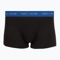 Men's boxers Tommy Hilfiger Trunk WB 3 pack nb//opu blu/orna green/ivory silk 3