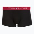 Men's boxers Tommy Hilfiger Trunk WB 3 pack medium red/rasp juice/burgundy 3