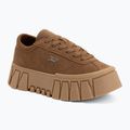 Women's shoes Tommy Jeans Platform Sneaker Suede warm khaki