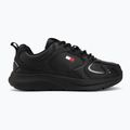 Men's shoes Tommy Jeans Runn Leather triple black 2
